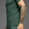 Alo Vapor Crewneck Short Sleeve - Clover Green