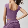 Alosoft Back for More Tee - Plum Kiss