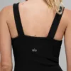 Alosoft Break Point Tennis Dress - Black