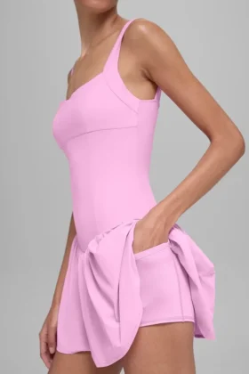 Alosoft Break Point Tennis Dress – Candy Heart Pink