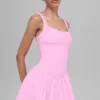 Alosoft Break Point Tennis Dress - Candy Heart Pink