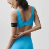 Alosoft Center Stage Bra - Azure Blue