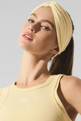 Alosoft Headband – Warm Butter Heather