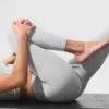 Alosoft High-Waist 7/8 Highlight Legging - Athletic Heather Grey