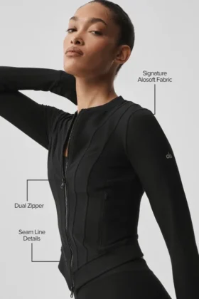 Alosoft Recharge Jacket – Black