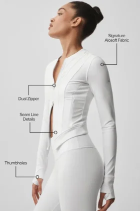 Alosoft Recharge Jacket – White