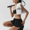 Breezy Tennis Skirt - Black