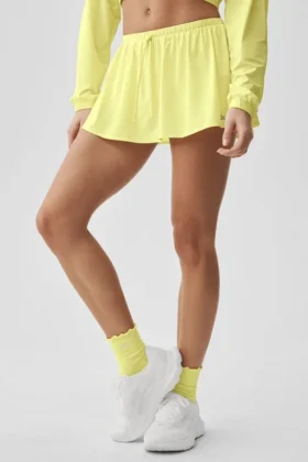 Breezy Tennis Skirt – Sunshine