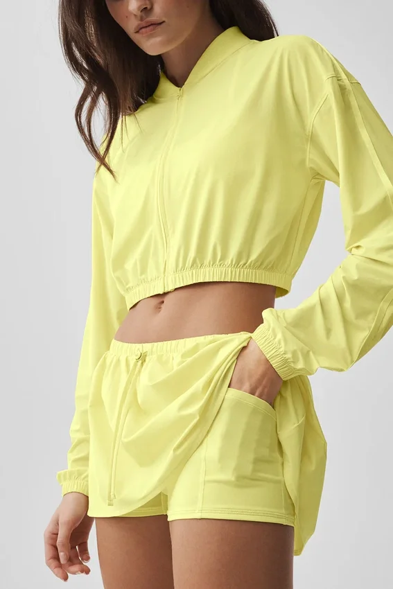 Breezy Tennis Skirt - Sunshine