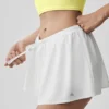 Breezy Tennis Skirt - White