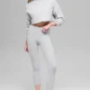 Cable Knit Cropped Winter Bliss Turtleneck Long Sleeve - Athletic Heat