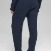 Cable Knit Winter Bliss Pant - Navy
