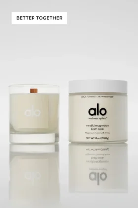 Candlelight Calm Bath Set