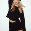 Cashmere Embrace Pullover - Black