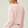 Cashmere Embrace Pullover - Frosted Pink