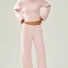 Cashmere Embrace Pullover - Frosted Pink