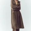 Cashmere Northstar Long Cardigan - Alpine Cocoa Heather