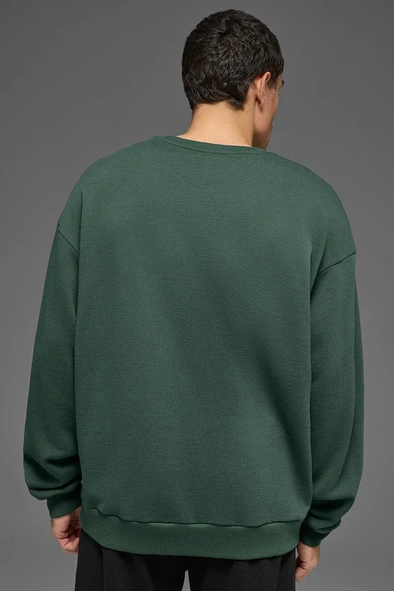 Chill Crew Neck Pullover - Clover Green