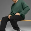 Chill Crew Neck Pullover - Clover Green