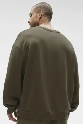 Chill Crew Neck Pullover – Olive Tree