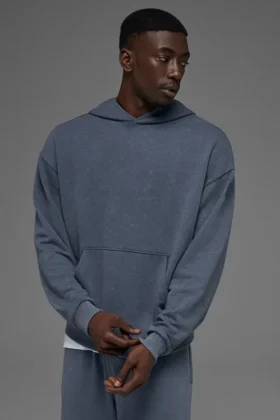 Chill Vintage Wash Hoodie - Bluestone Wash