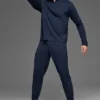 Conquer 1/4 Zip Reform Long Sleeve - Navy