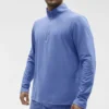 Conquer 1/4 Zip Reform Long Sleeve - Provence Blue