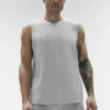 Conquer Muscle Tank - Athletic Heather Grey