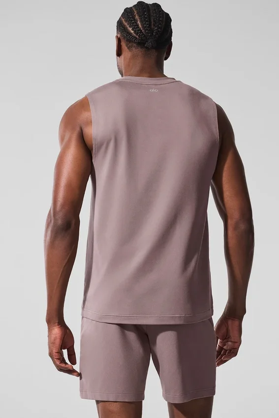 Conquer Muscle Tank - Mushroom