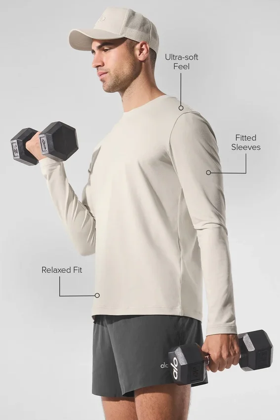 Conquer Reform Crewneck Long Sleeve - Bone