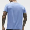 Conquer Reform Crewneck Short Sleeve - Provence Blue Heather