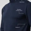 Conquer Reform Mock Neck Long Sleeve - Navy