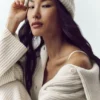 Courchevel Cashmere Beanie - Ivory
