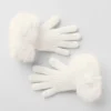 Courchevel Cashmere Gloves - Ivory