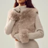 Courchevel Cashmere Gloves - Oat Heather