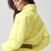 Cropped 1/4 Zip Alumni Pullover - Sunshine