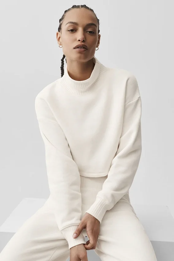 Cropped Serenity Coverup - Ivory