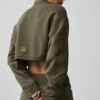 Cropped Serenity Coverup - Olive Tree