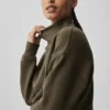 Cropped Serenity Coverup - Olive Tree