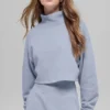 Cropped Serenity Coverup - Winter Frost