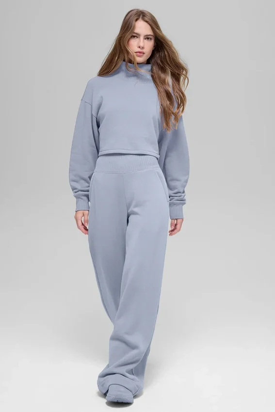 Cropped Serenity Coverup - Winter Frost