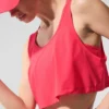 Cropped Sport Star Tank - Candy Red