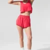 Cropped Sport Star Tank - Candy Red