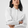 Cropped Take Me out Button up - White