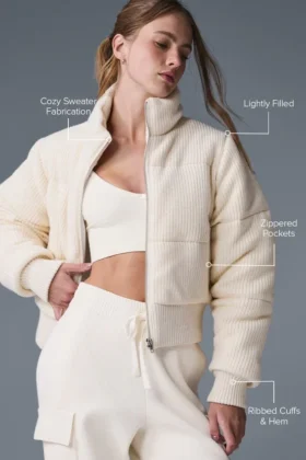 Darling Sweater Puffer – Ivory