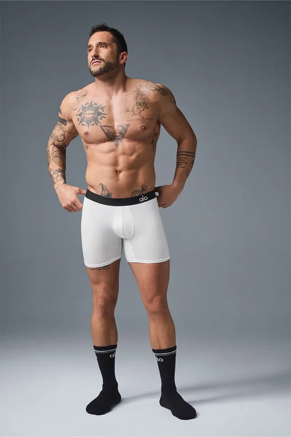 Day and Night Boxer - White