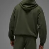 Double Take Hoodie - Green Olive