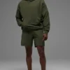 Double Take Hoodie - Green Olive