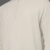 Double Take Long Sleeve 1/4 Zip - Bone