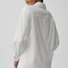 Dreamscape Button Down Long Sleeve - White